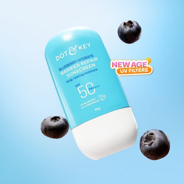 Dot & Key Blueberry Barrier Repair Sunscreen SPF 50+ PA++++ - Dot & Key · India in Bangladesh