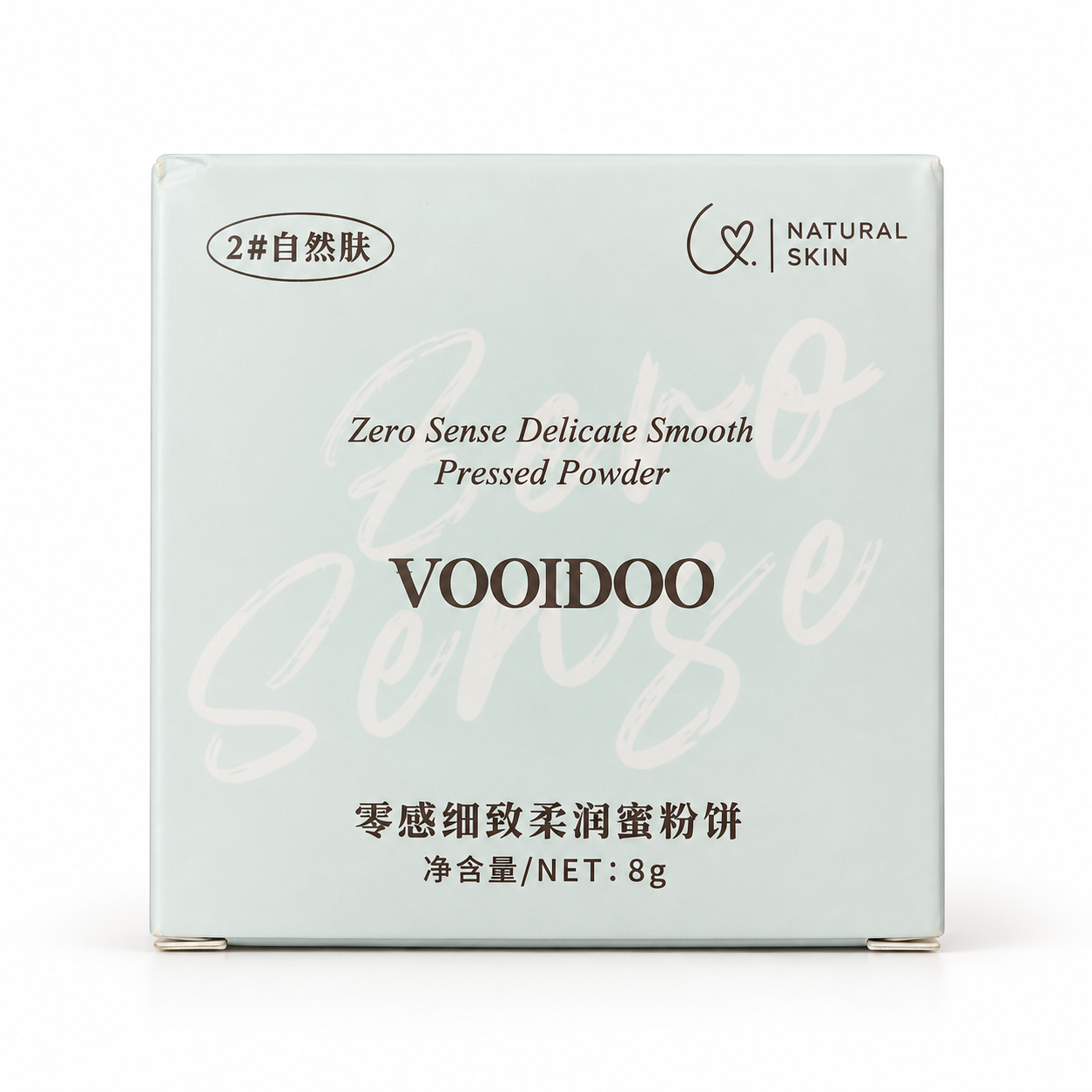VOODOO Zero Sense Delicate Smooth Pressed Powder · 8 g · 02 Natural - VOODOO in Bangladesh